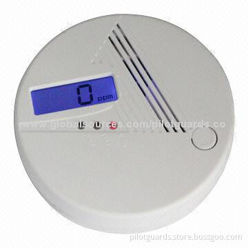 Carbon Gas Detector Alarm, Ceiling-mounted, Winsen Sensor, EN50291, CE and RoHS Marks